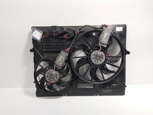 Grup electroventilatoare, cod 7L0121203F, Audi Q7 (4LB), 3.0 TDi, BUG, 4X4 (id:547695)