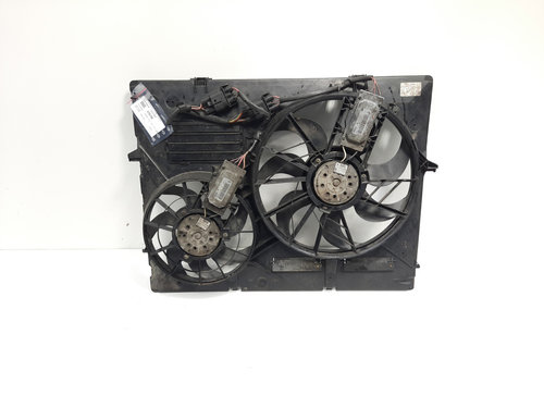 Grup electroventilatoare cu releu, cod 7L0121203F, Vw Touareg (7LA, 7L6) 2.5 TDI, BAC (id:476799)