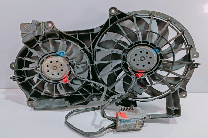 Grup electroventilatoare racire Valeo cu modul 4F0121003E / 4F0959501C01 Audi A6 4F/C6 [2004 - 2008]