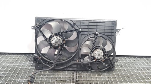 Grup electroventilatoare, Seat Ibiza 4 (6L1) 1.9 tdi, cod, 6Q0121207A (pr:110747)