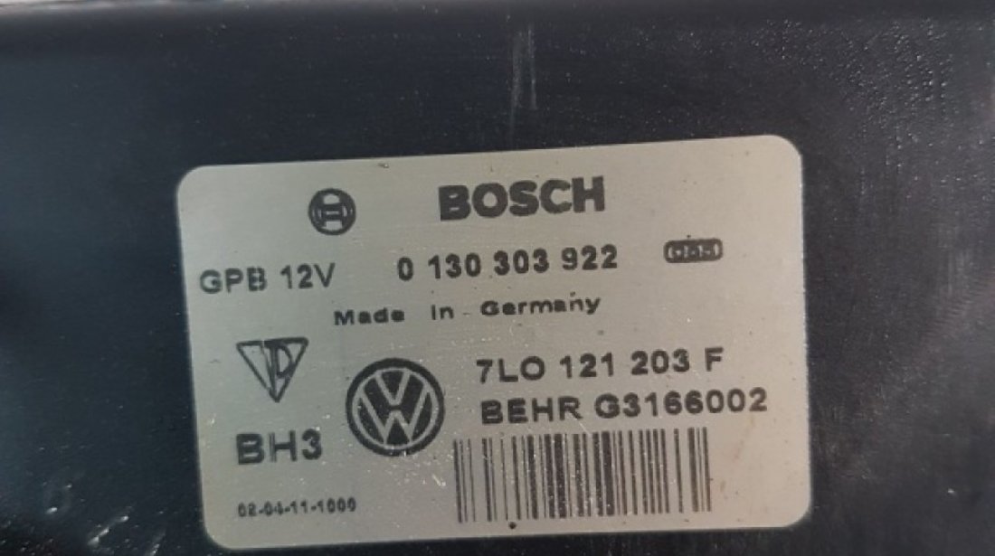 Grup electroventilatoare VW Touareg I 3.0 TDI CP 211 cod piesa: 7L0959455D 7L0959455C