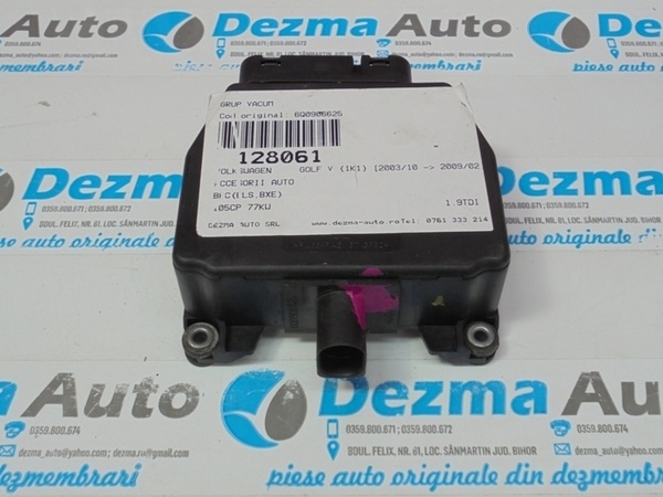 Grup vacuum, 6Q0906625, Vw Golf 5, 1.9 tdi