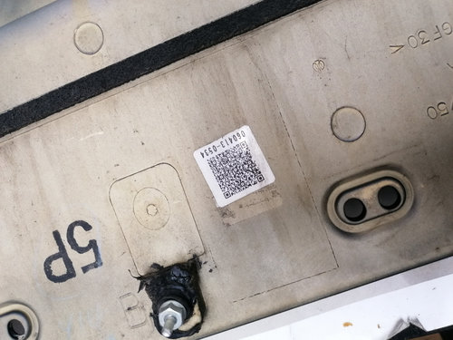 GS1099 PLASTIC PORTBAGAJ SUPORT NUMAR SPATE LEXUS GS 450h 300 350 430 470 2006 2007 2008 2009 2010 2...