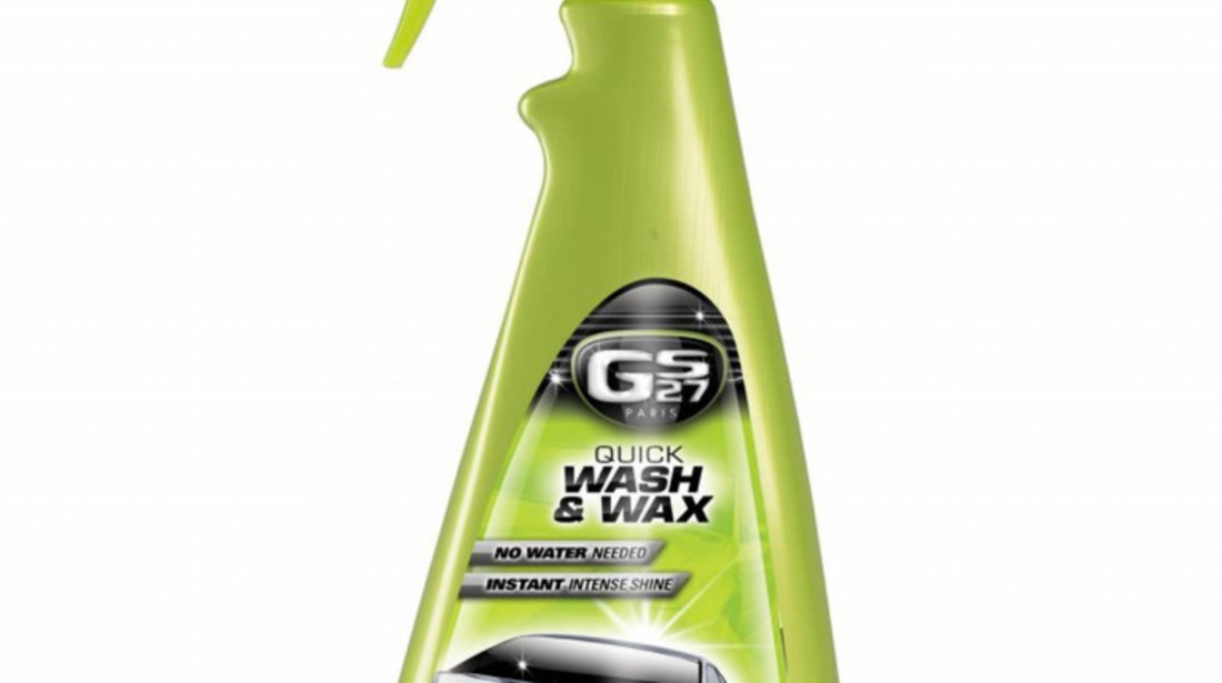 GS27 Quick Wash &amp; Wax Solutie Spalat Si Lustruit Caroseria 500ML 999CH2104