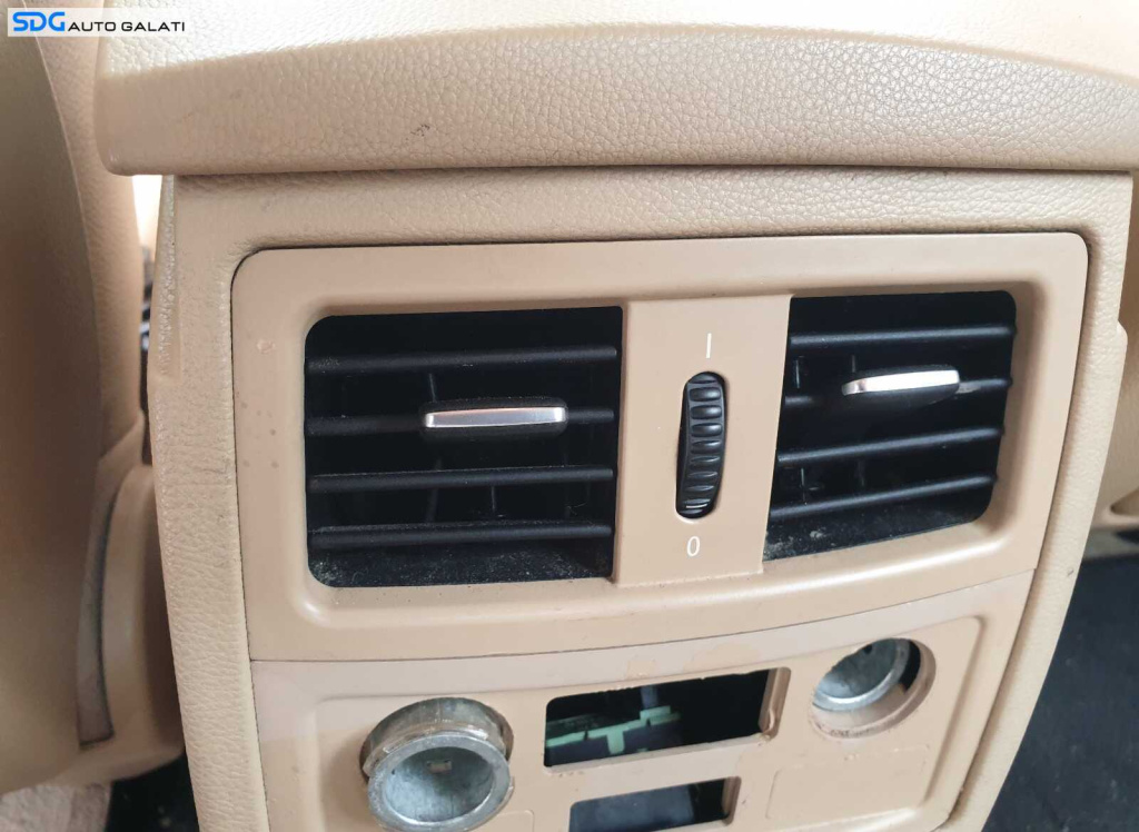 Gura Grila Aer Aerisire Ventilatie Spate Pasageri Cotiera BMW Seria 5 E60 E61 2003 - 2010 [1678]