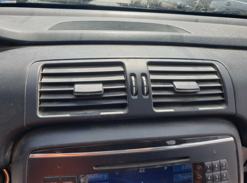 Gura Grila Guri Grile Aer Aerisire Ventilatie Dubla Centrala Bord Mercedes Clasa R Class V251 W251 2005 - 2010 [K6740]