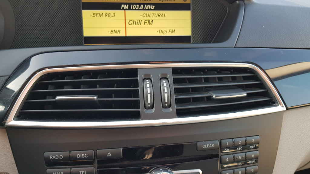 GURA VENTILATIE CENTRALA MERCEDES C-CLASS W204 FACELIFT