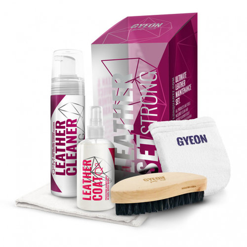 Gyeon Kit Intretinere Piele Q2M Leather Set Strong Q2MLSS200