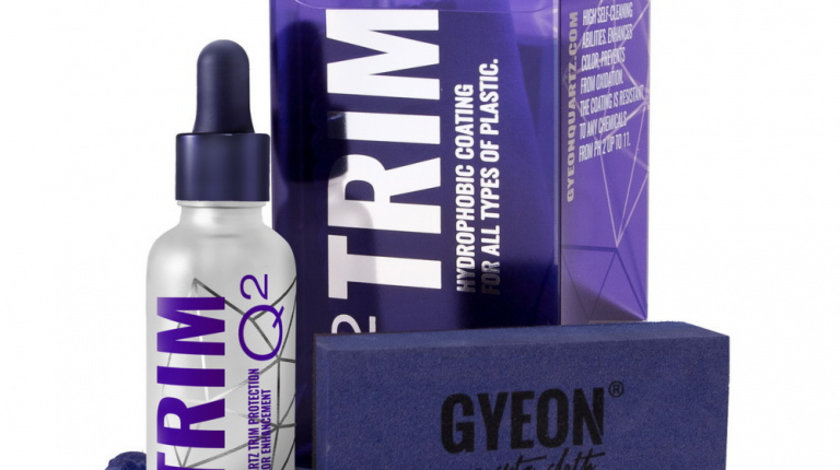 Gyeon Q2 Trim 30ML Kit - Protectie Plastice Exterioare Q2TRIM30