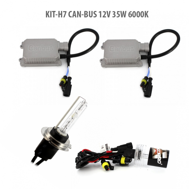 H7 CAN-BUS 12V 35W 6000K H7-KIT-CB-6