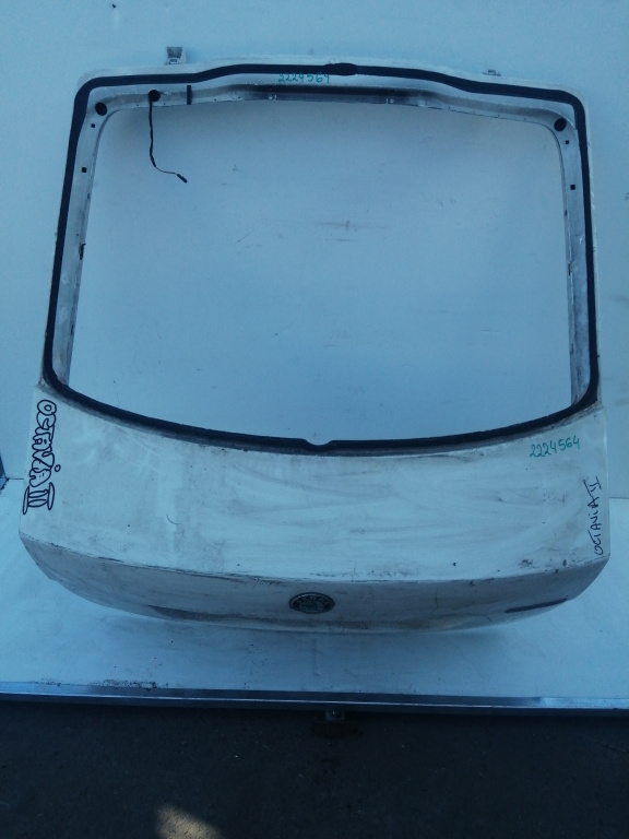 Haion Alb,hatchback 5 Portiere Skoda OCTAVIA 2 (1Z) 2004 - 2013