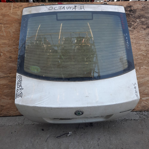 Haion Alb,hatchback 5 Portiere Skoda OCTAVIA 2 (1Z) 2004 - 2013