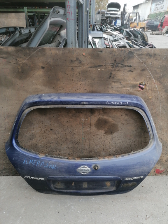 Haion Albastru,hatchback 5 Portiere Nissan ALMERA Mk 2 (N16) 2000 - 2006