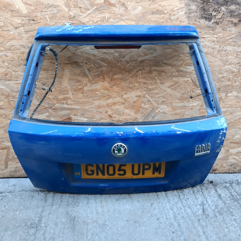 Haion Albastru,hatchback 5 Portiere Skoda FABIA 1 1999 - 2007
