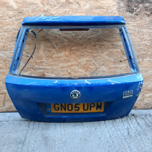 Haion Albastru,hatchback 5 Portiere Skoda FABIA 1 1999 - 2007