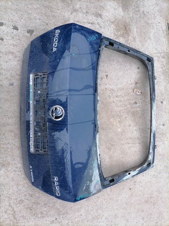 Haion Albastru Skoda RAPID 2012 - 2019