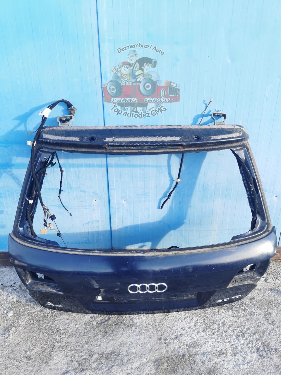 Haion Audi A4 B7 break avant albastru LZ5J portbagaj spate