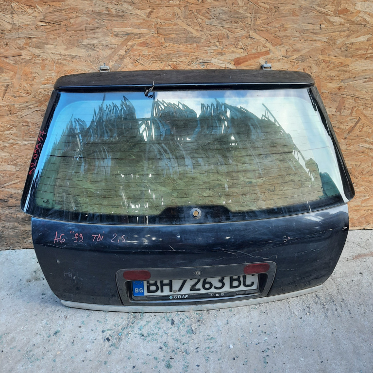 Haion Audi A6 (4B, C5) 1997-2005 Negru Break / Caravan / Station Wagon