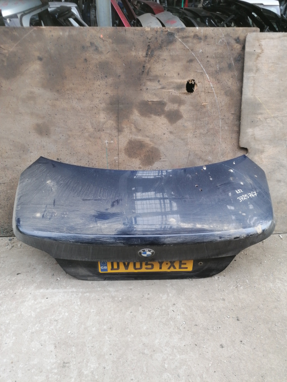 Haion Bmw 5 (E60, E61) 2003-2010 Negru Sedan / Berlina