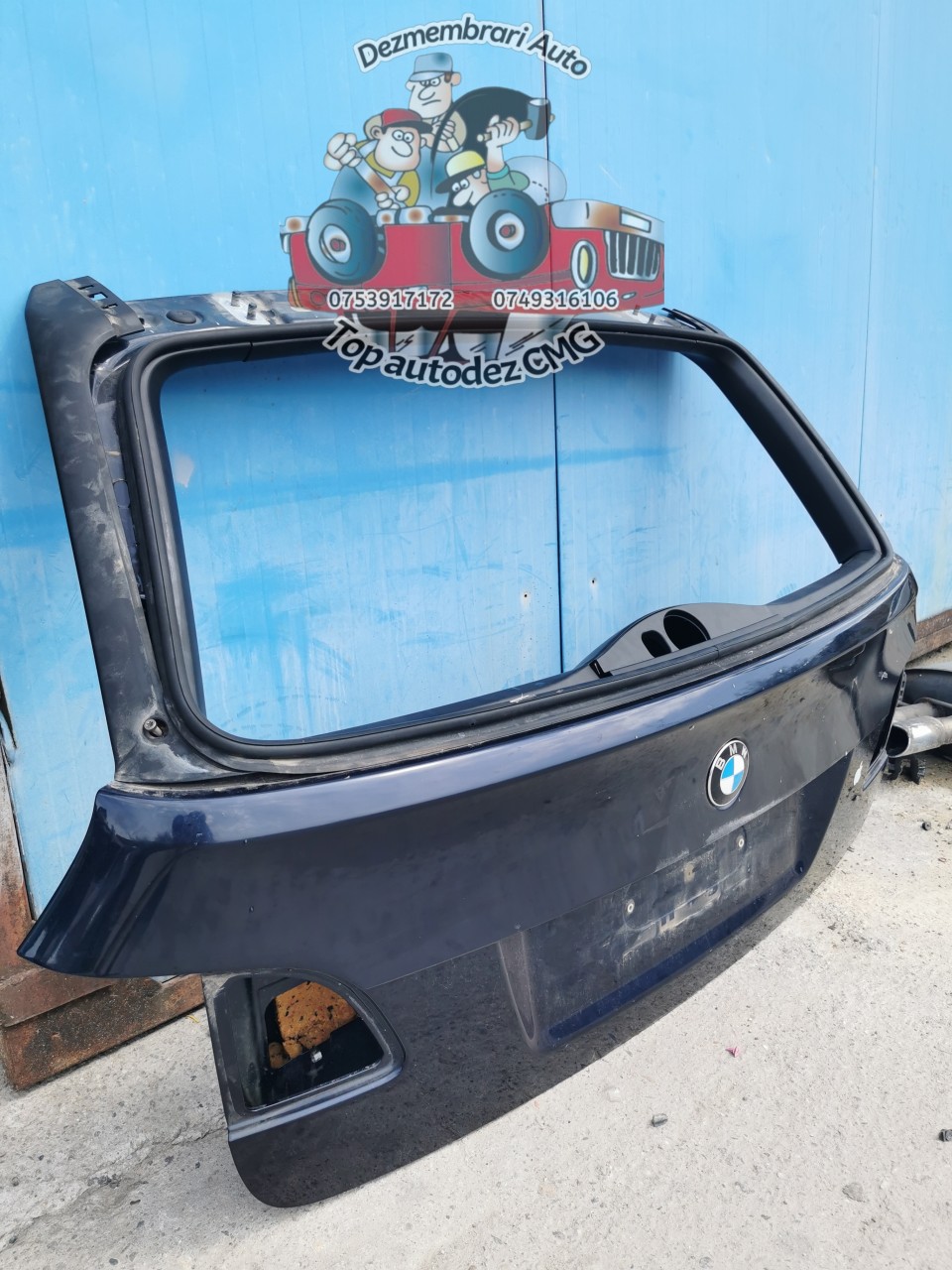 Haion Bmw seria 5 E61 Albastru Monaco Blau Metalic A35 portbagaj