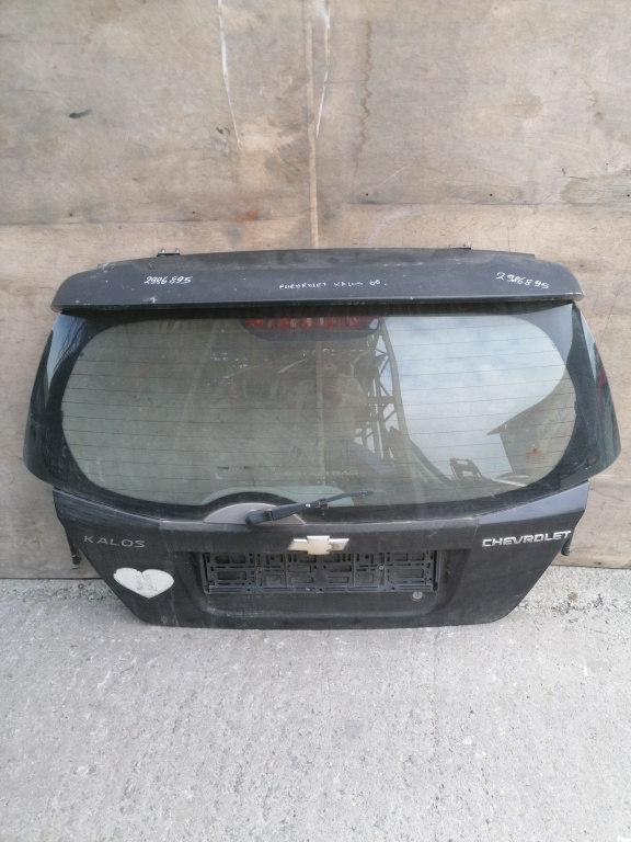 Haion Chevrolet Kalos 2003-2011 Negru Hatchback 5 Portiere