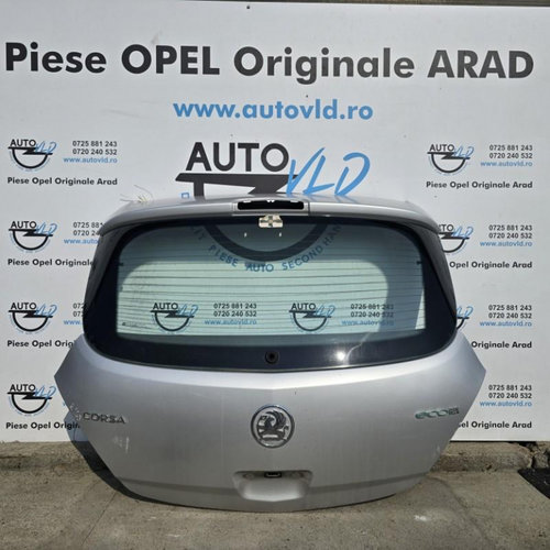 Haion cu luneta 2 usi Opel Corsa D facelift 2010-2014