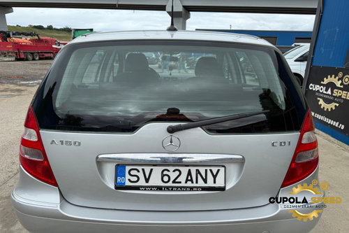 Haion cu luneta 761 Argintiu Polar Mercedes-Benz A-Class W169 [2004 - 2008]