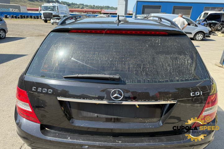 Haion cu luneta culoare 197 Negru Obsidian Mercedes-Benz C-Class W204/S204 [2007 - 2012]