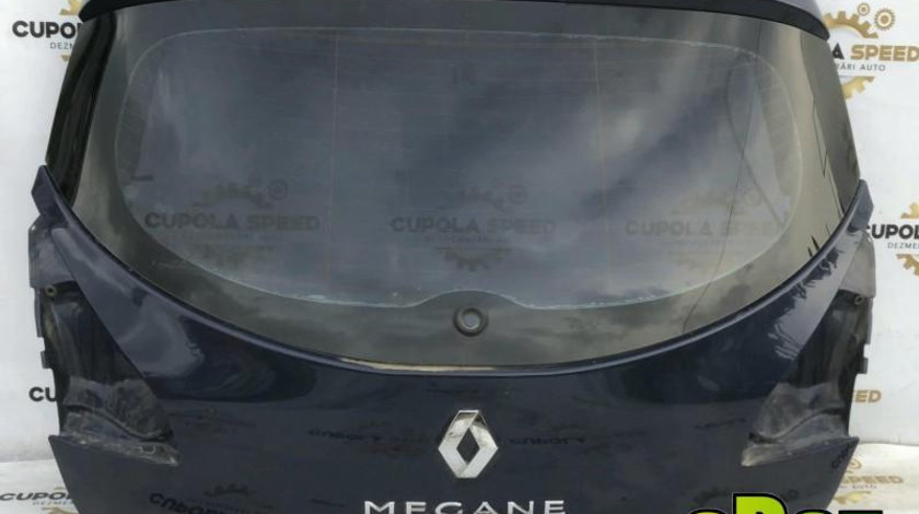 Haion cu luneta culoare albastra Renault Megane 3 (2008-2012)