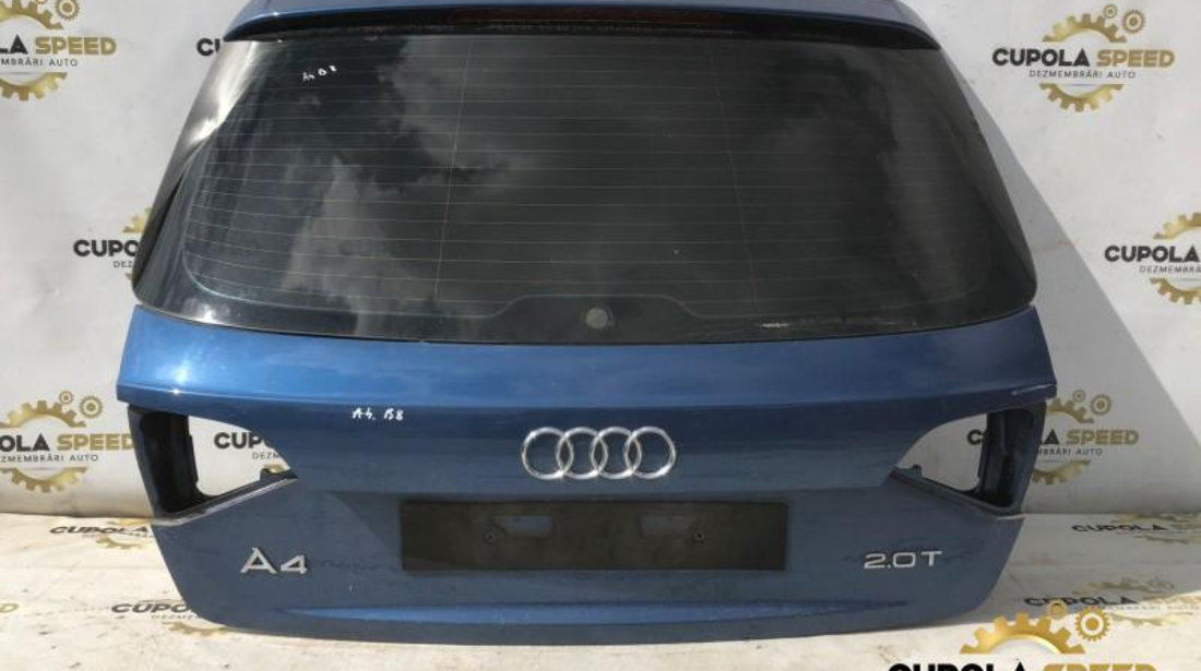 Haion cu luneta culoare aruba blue (lx5v) Audi A4 (2007-2011) [8K2, B8]