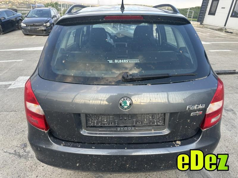 Haion cu luneta culoare gri - lf8j Skoda Fabia 2 facelift (2010-2014)