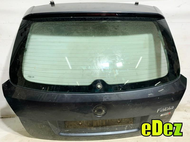 Haion cu luneta culoare gri - lf8j Skoda Fabia 2 facelift (2010-2014)