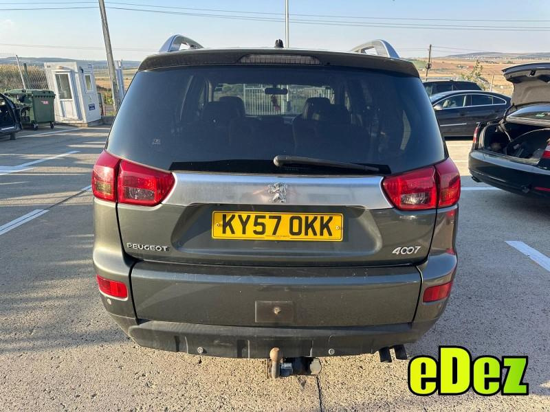 Haion cu luneta culoare gri Peugeot 4007(02.2007->)