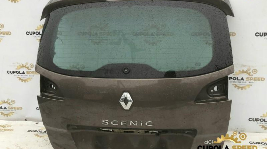 Haion cu luneta culoare maro cod: tecnb Renault Scenic 3 (2009-2011)