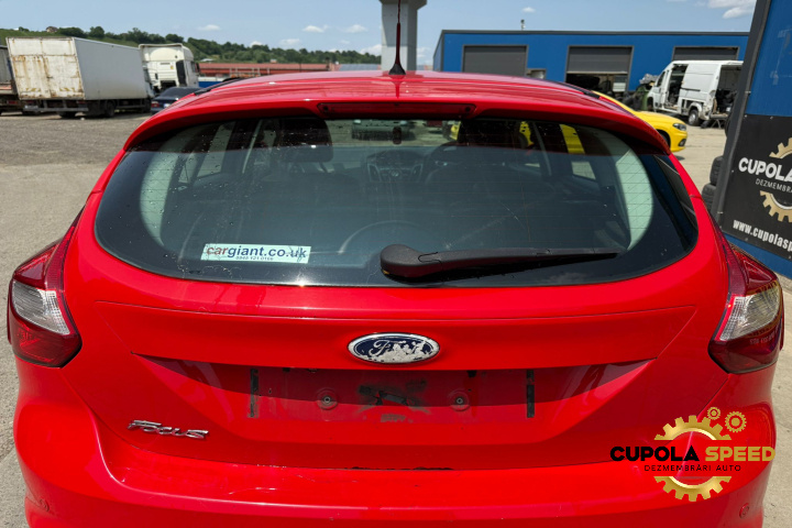 Haion cu luneta culoare Race Red Ford Focus 3 [2011 - 2015] 2.0TDCI