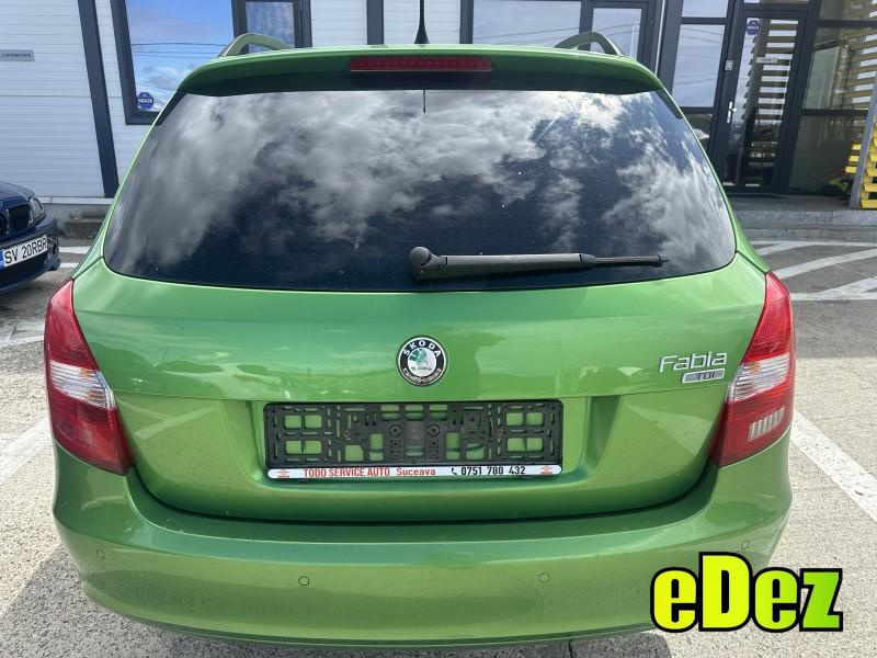 Haion cu luneta culoare verde - lf6z Skoda Fabia 2 facelift (2010-2014)