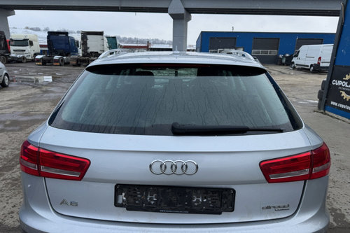 Haion cu luneta gri LX7W Audi A6 allroad C7 [2012 - 2014]