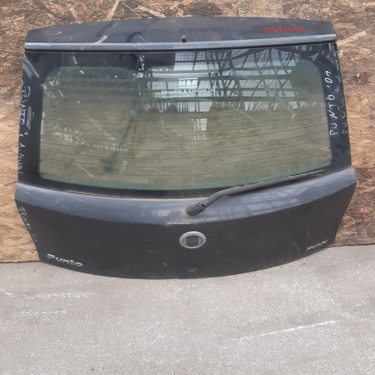 Haion Fiat Punto (188) 1999-2010 Negru Hatchback 5 Portiere
