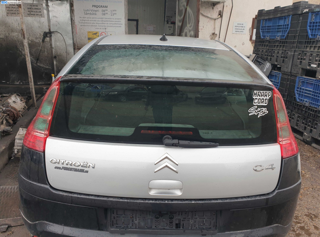 Haion Haion Capota Portbagaj Dezechipat cu Luneta Geam Sticla Citroen C4 Coupe 2 Usi 2004 - 2012 Culoare EZR EZRC [K5980]