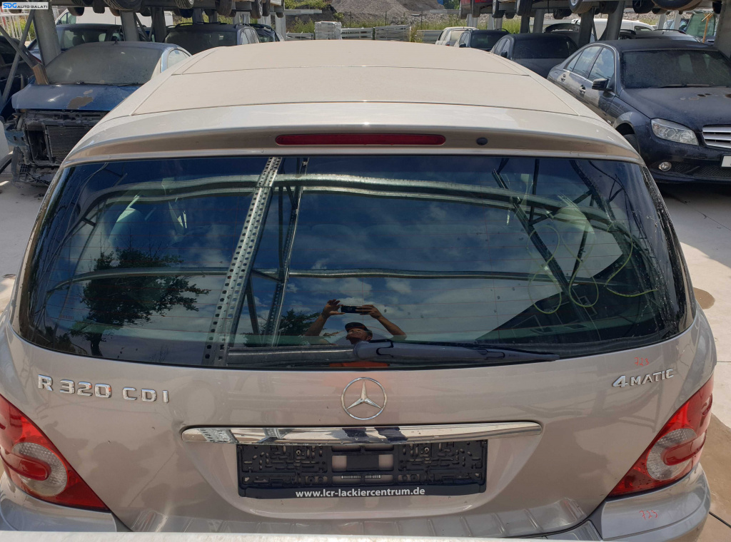 Haion Haion Capota Portbagaj Dezechipat cu Luneta Geam Sticla cu Defect Mercedes Clasa R Class V251 W251 2005 - 2010 Culoare C723 723 [K6702]