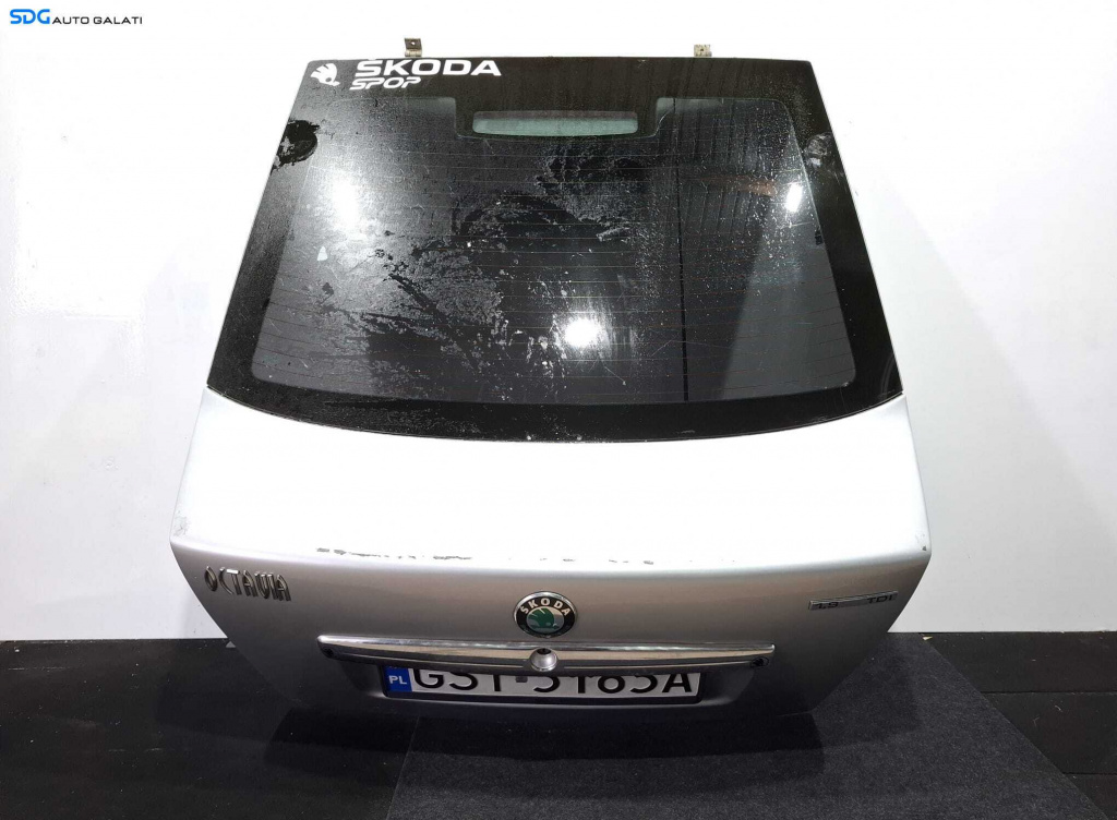 Haion Haion Capota Portbagaj Dezechipat cu Luneta Geam Sticla Skoda Octavia 1 Hatchback 1997 - 2011 [L4490]