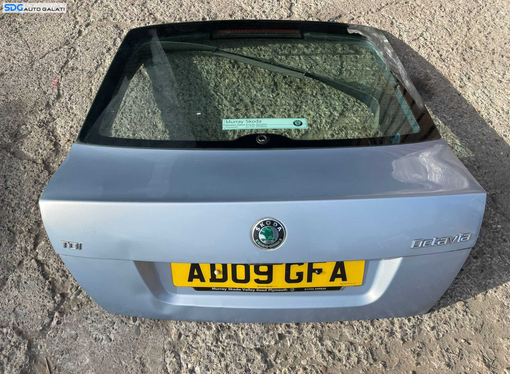 Haion Haion Capota Portbagaj Dezechipat FARA Luneta cu DEFECT Skoda Octavia 2 Hatchback Berlina 2004 - 2013 [2813X]