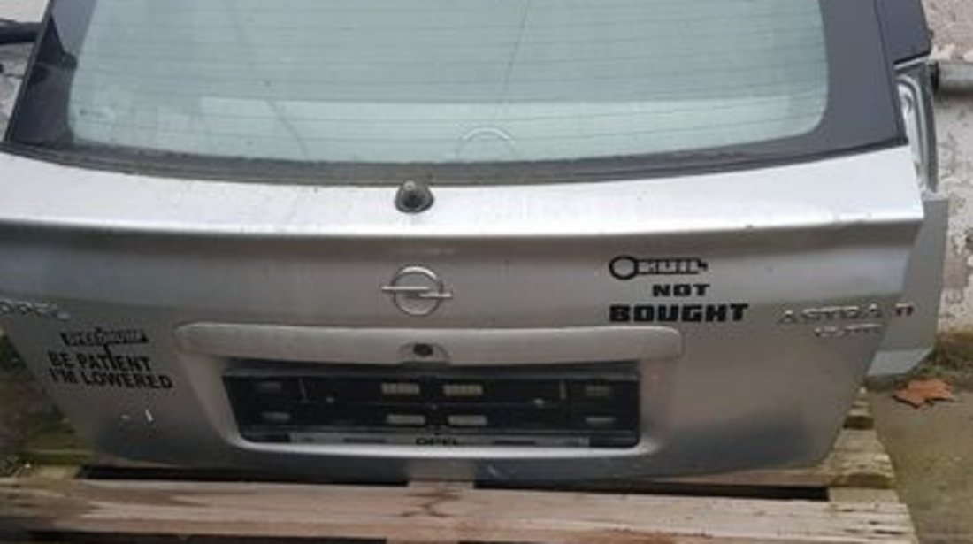 Haion haion fara luneta Opel Astra G hatchback argintiu z157
