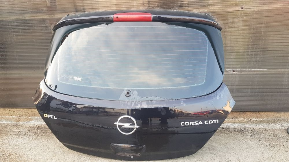 Haion haion luneta Opel Corsa D 2 3 usi negru 2006-2016
