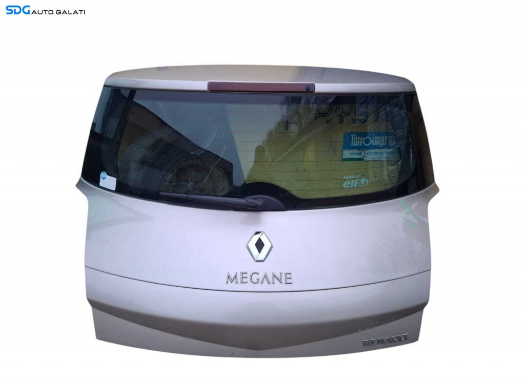 Haion Haion Portbagaj cu Luneta Geam Sticla Renault Megane 2 Hatchback Scurt 2002 - 2008 Culoare TED11 [LC0304]