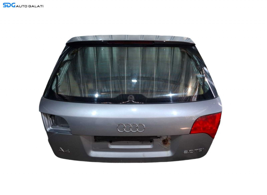Haion Haion Portbagaj Dezechipat cu Luneta Geam Sticla Audi A4 B7 Avant Break 2004 - 2008 (Rugina la Numarul de Inmatriculare) [LC0272]