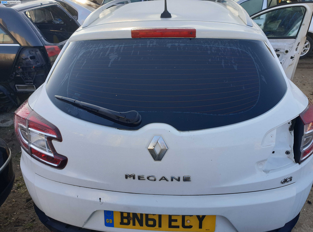 Haion Haion Portbagaj Dezechipat cu Luneta Geam Sticla cu Defect Renault Megane 3 Break Combi 2009 - 2016 Culoare OV369 [K4502]