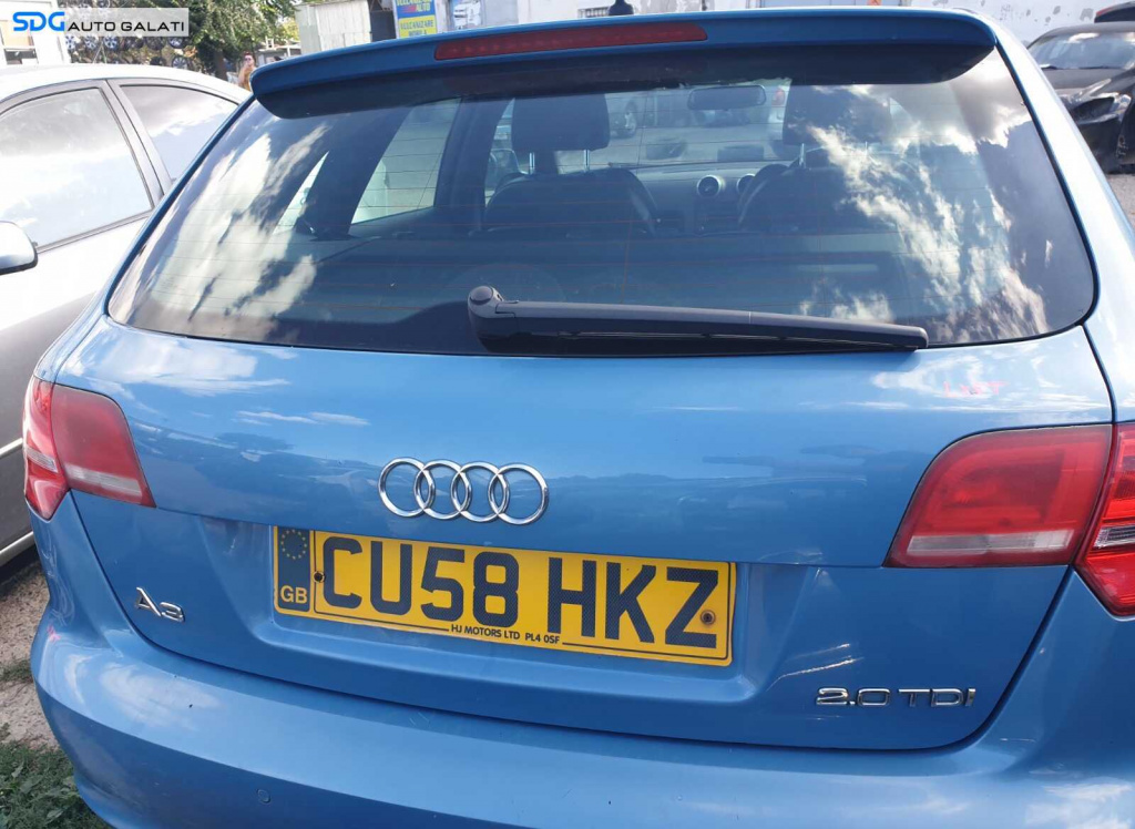 Haion Haion Portbagaj Dezechipat cu Luneta Geam Sticla si Eleron Audi A3 8P Hatchback 4 usi 2004 - 2013 Culoare LX5T [C7903] [C7904]