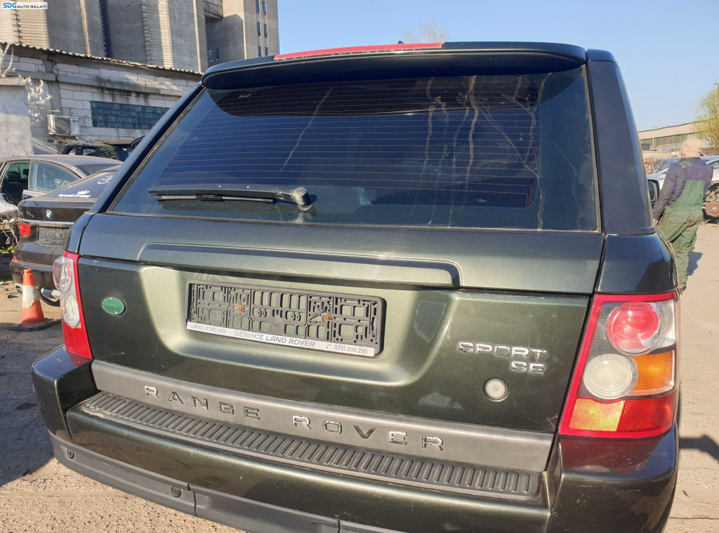 Haion Haion Portbagaj Dezechipat cu Luneta Geam Sticla Land Rover Range Rover Sport 2005 - 2009 Culoare LRC 904 Tonga Green [K4420]
