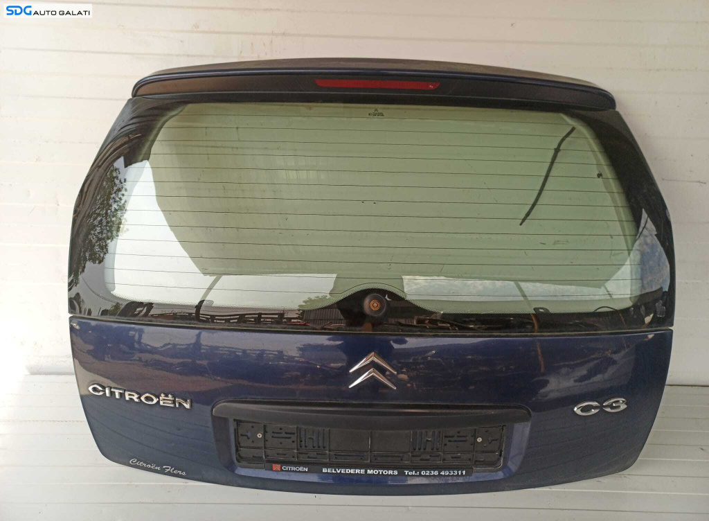 Haion Haion Portbagaj Dezechipat Cu Luneta Geam Sticla Citroen C3 2002 - 2009 [L1484]